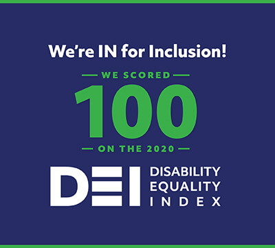 Disability Equality Index Score of 100